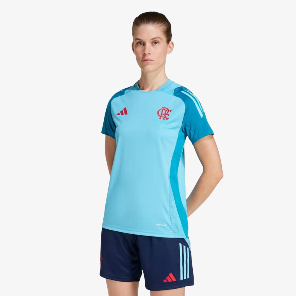 Camisa Adidas Feminina Treino Flamengo 2025/26
